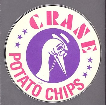 1976 Crane Potato Chips Football Discs